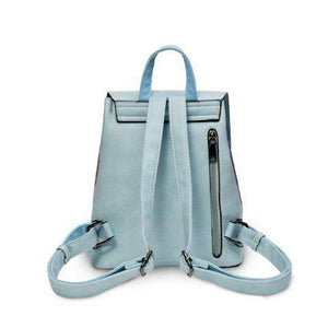The Jura Harris Tweed Backpack (Pink & Blue Tartan) Backpacks Snowpaw Contempo