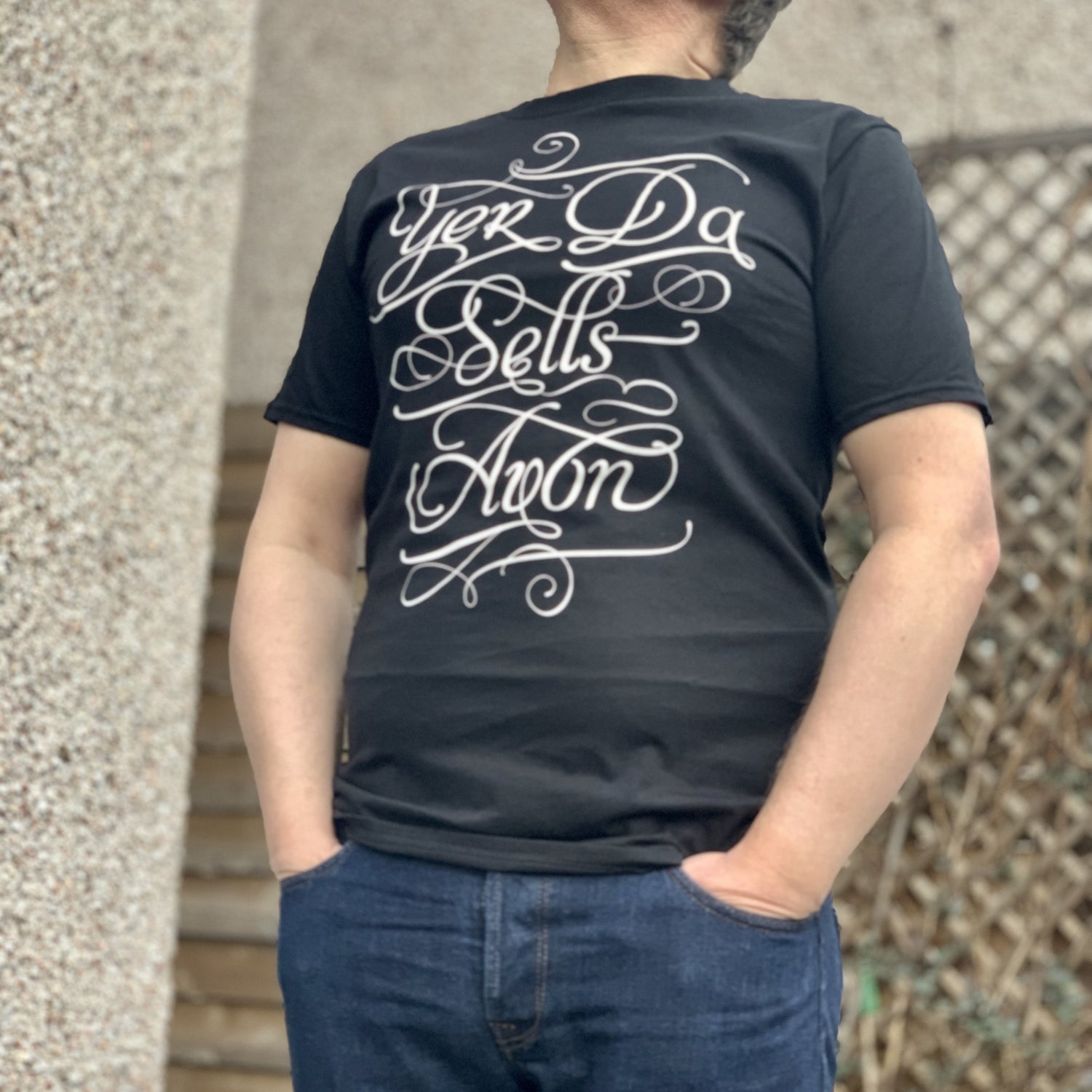 Product Feature: Yer Da Sells Avon T-Shirt | Contempo 