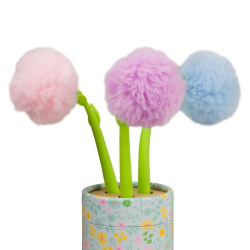 Éccolo Set Of 3 Pen Bouquets - Pom Pom