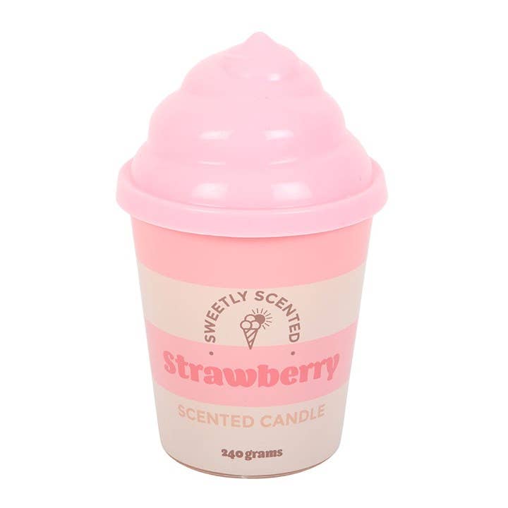 Strawberry Ice Cream Scented Candle