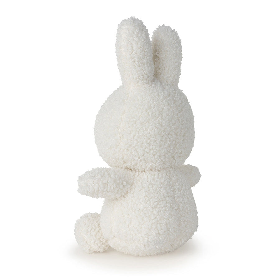 Miffy Tiny Teddy cream soft toy, back view