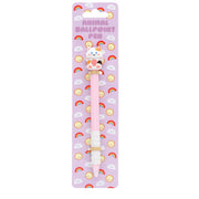 Pink ballpoint pen with cute cat topper on packaging – Adorable Animal Ballpoint Pen Cat by Rex London.