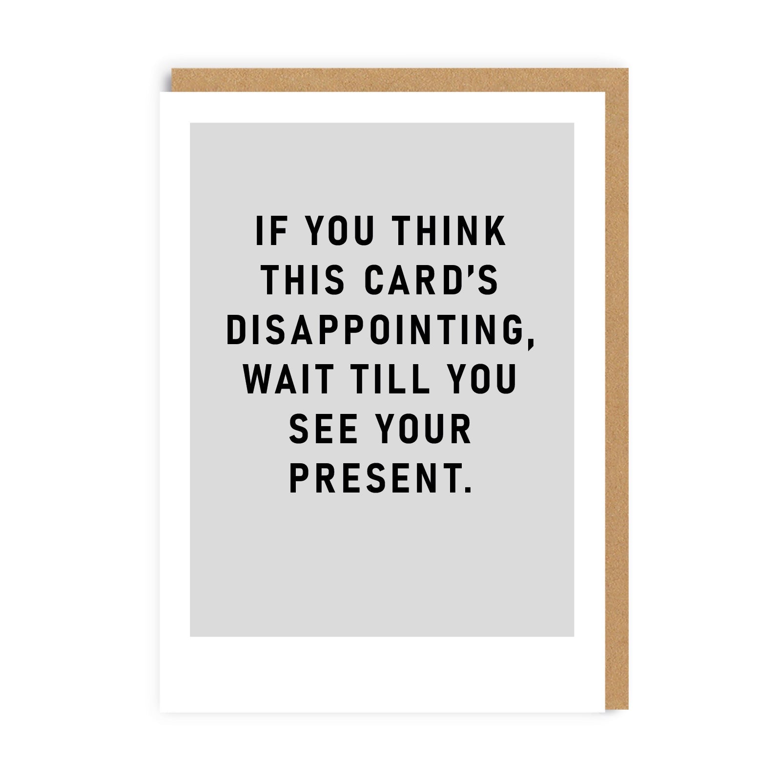 Disappointing Greeting Card (9237)