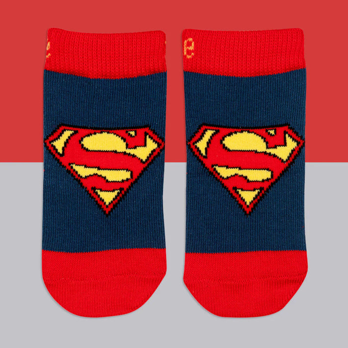 Superman Saves The Day Socks