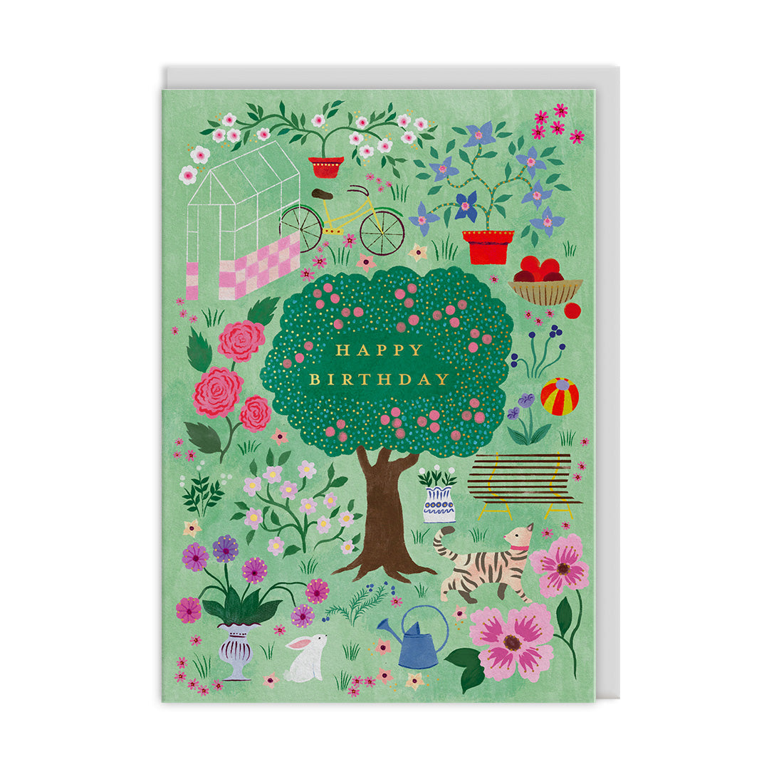 Cottage Garden Greeting Card (13314)