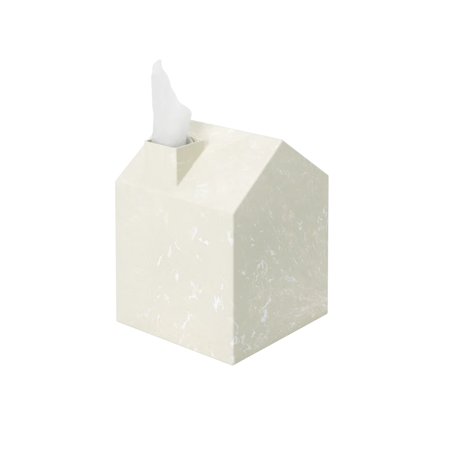 Casa Ocean tissue cover ocean sand house shape product shot on white