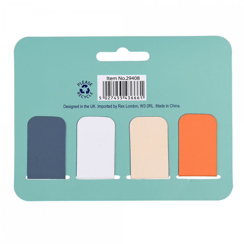 Cat magnetic bookmarks retail packaging back with barcode