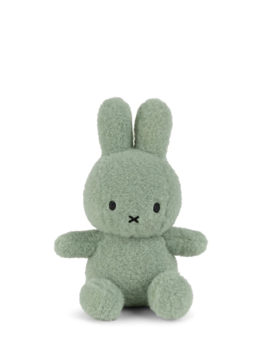 Miffy Cotton Candy pistachio recycled plush front view on white background
