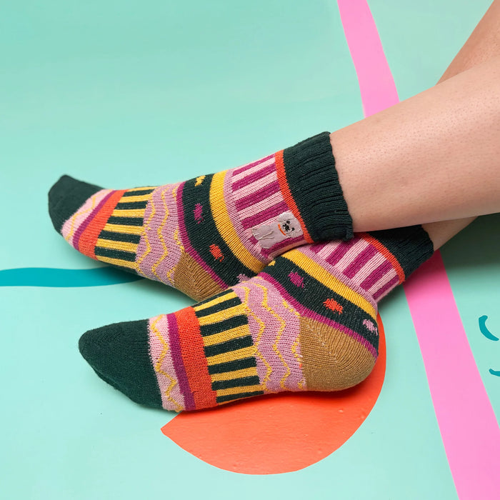 Doghouse Fair Isle Socks