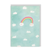 Hi Baby Rainbow Greeting Card (12401)