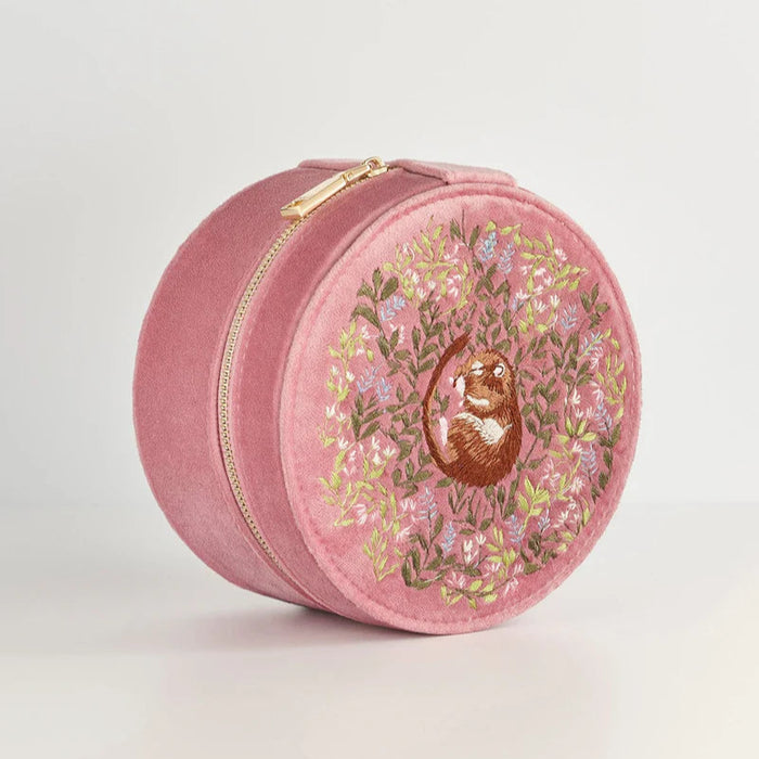 Chloe Dormouse Jewellery Box - Pink