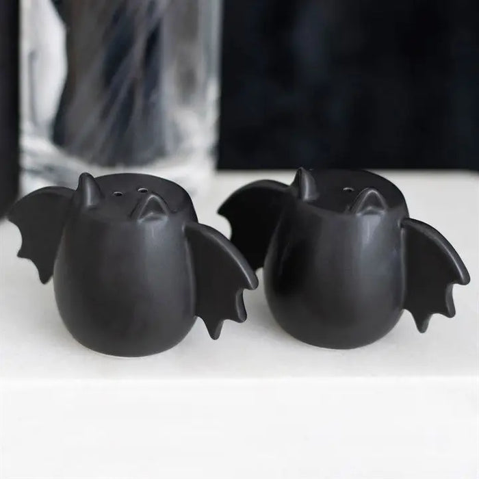 Gothic Bat Salt & Pepper Set
