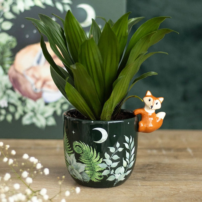 Green Forest Plant Pot & Fox