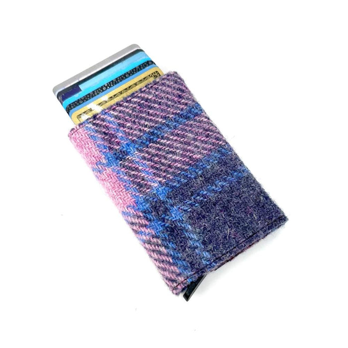 Harris Tweed Pop Up Card Holder