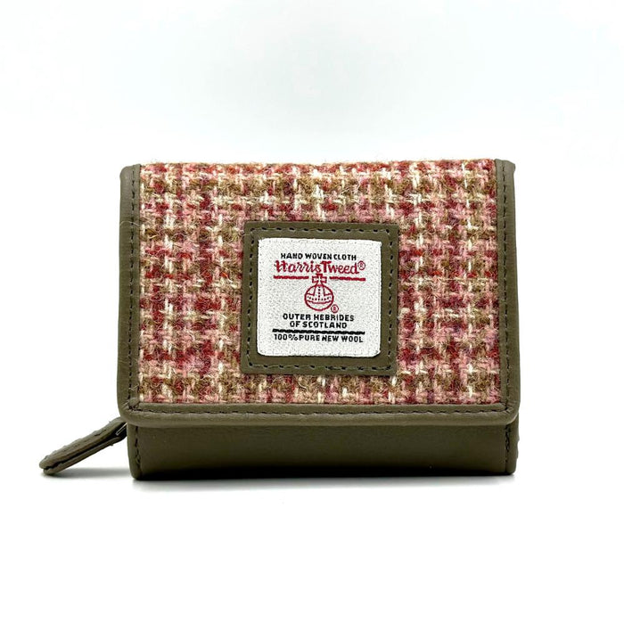 Maple Harris Tweed Trifold Purse