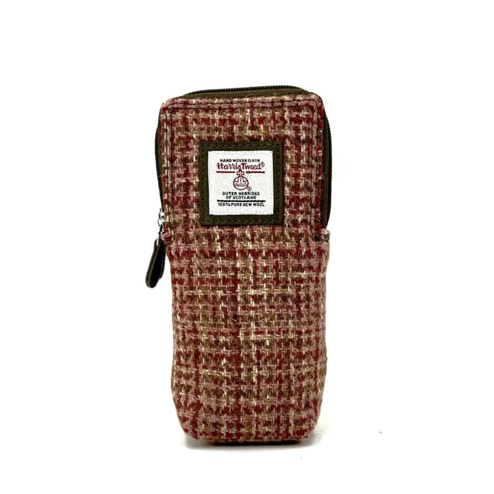 Maple Harris Tweed Double Glasses Case