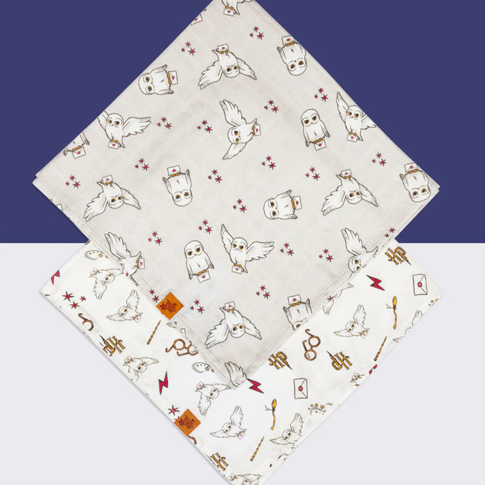 Harry Potter™ Hedwig Muslin Squares (2-Pack)