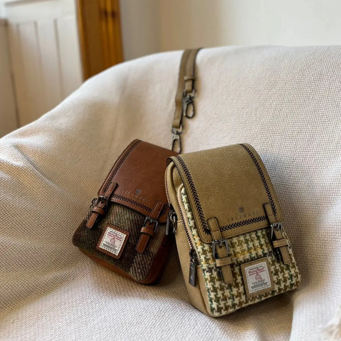 The Baby Jura Crossbody with Harris Tweed®