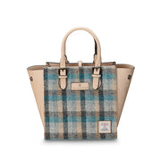 Medium Callie Tote in Islander Tartan Harris Tweed