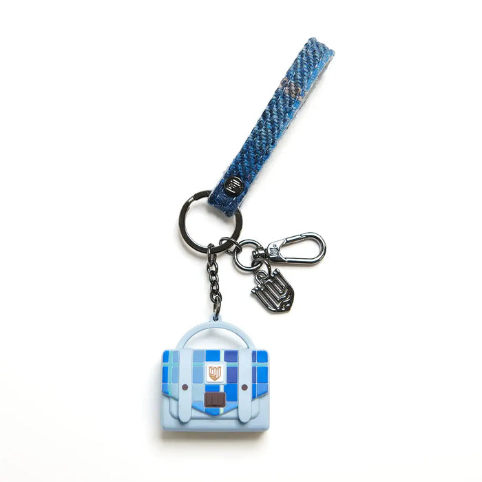 Satchel Keyring with Harris Tweed®