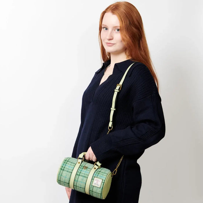 Mini Duffel Bag with Harris Tweed®