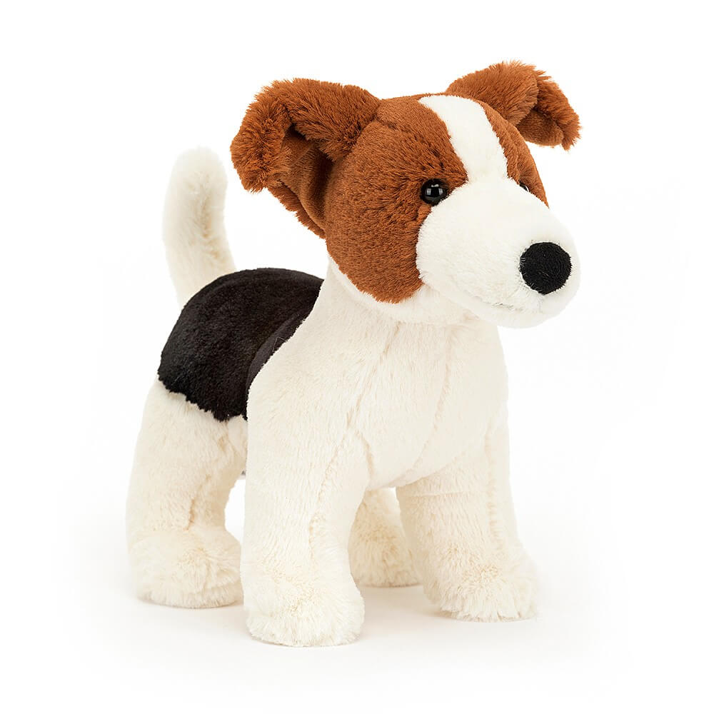 Jellycat Alexander Jack Russell children's soft toy.