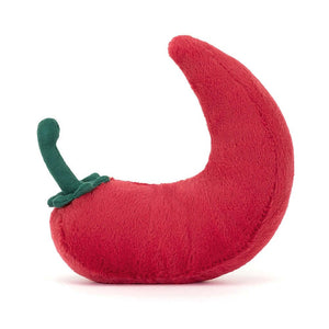An adorable plush chilli pepper perfect for foodies and spice lovers of all ages.