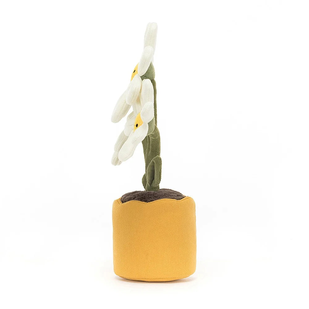 A side view of Jellycat Amuseable Daisy
