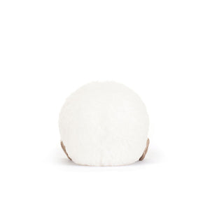 Don't Miss the Back! The Jellycat Amuseable Snowball with Soft Fur & Adorable Winter Charm.