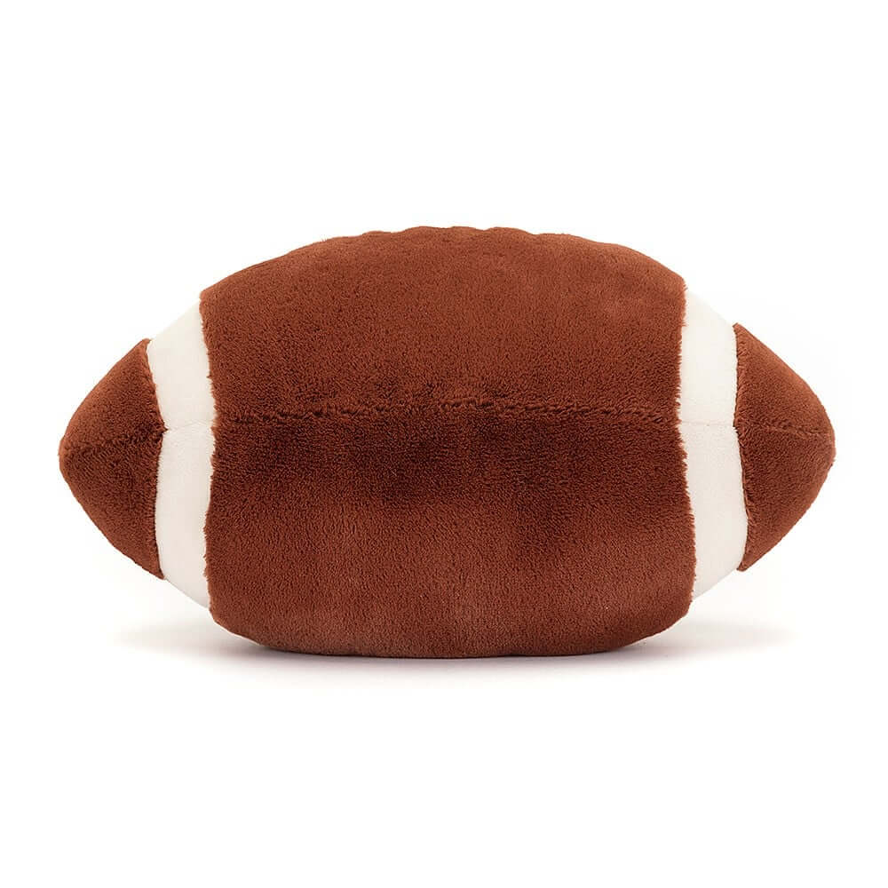 See the playful stripes and soft texture of the Jellycat Football! This cuddly companion is ready for snuggles and imaginative play. Score yours today!