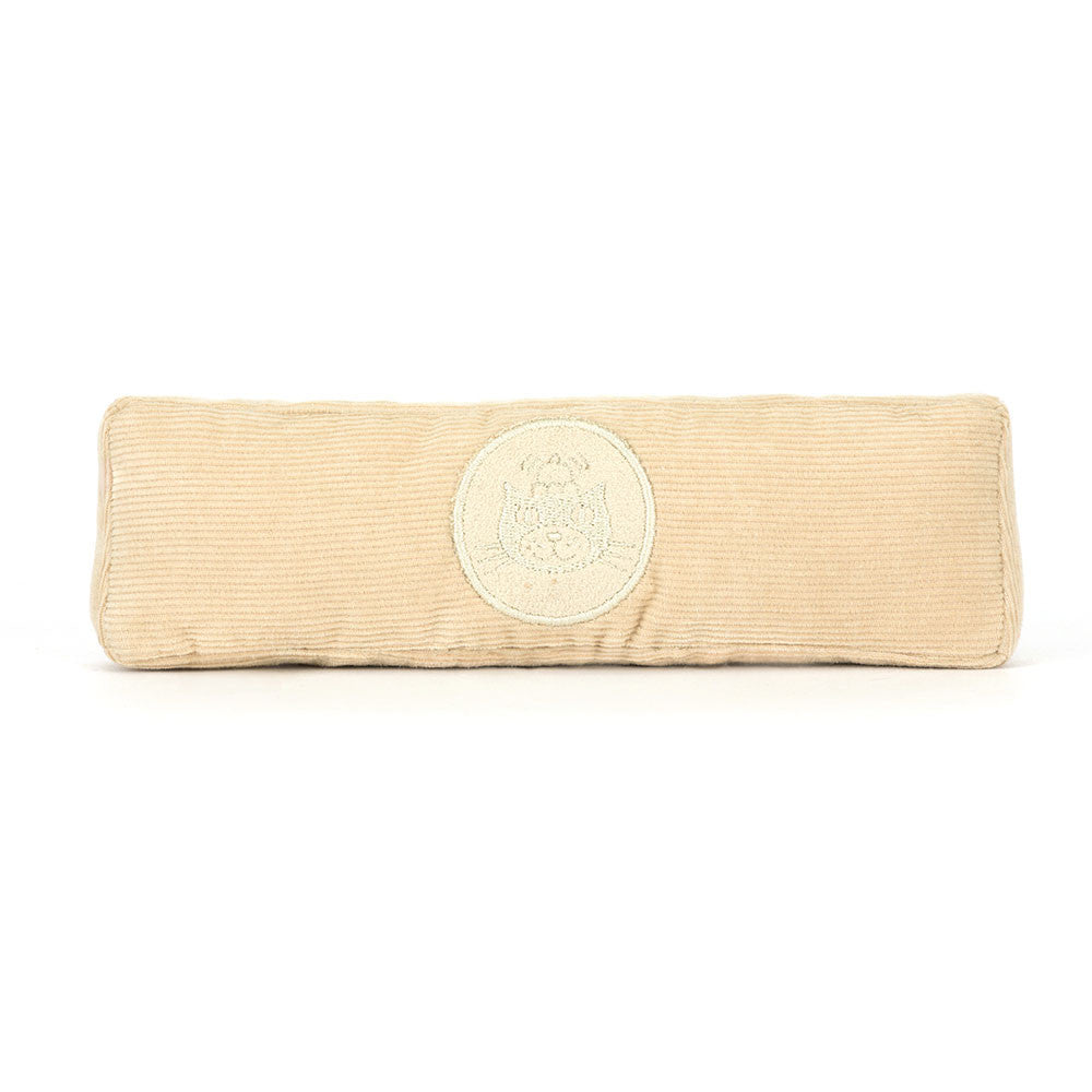 Back of Jellycat Amuseables Ruler with Jellycat logo patch embroidered