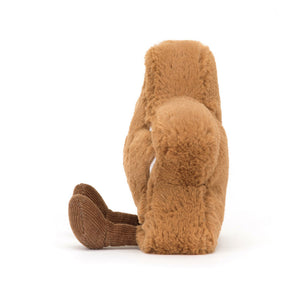 Side view of Jellycat Amuseables Star Cookie showing soft plush texture.