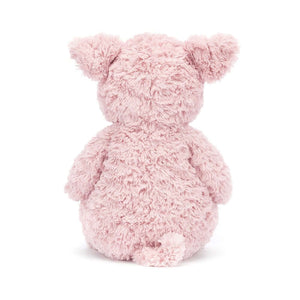 Check out the soft fur & fluffy tail of Barnabus Pig! This cuddly pal adds squeezable charm to any playtime. Don't let him oink away, grab yours now!