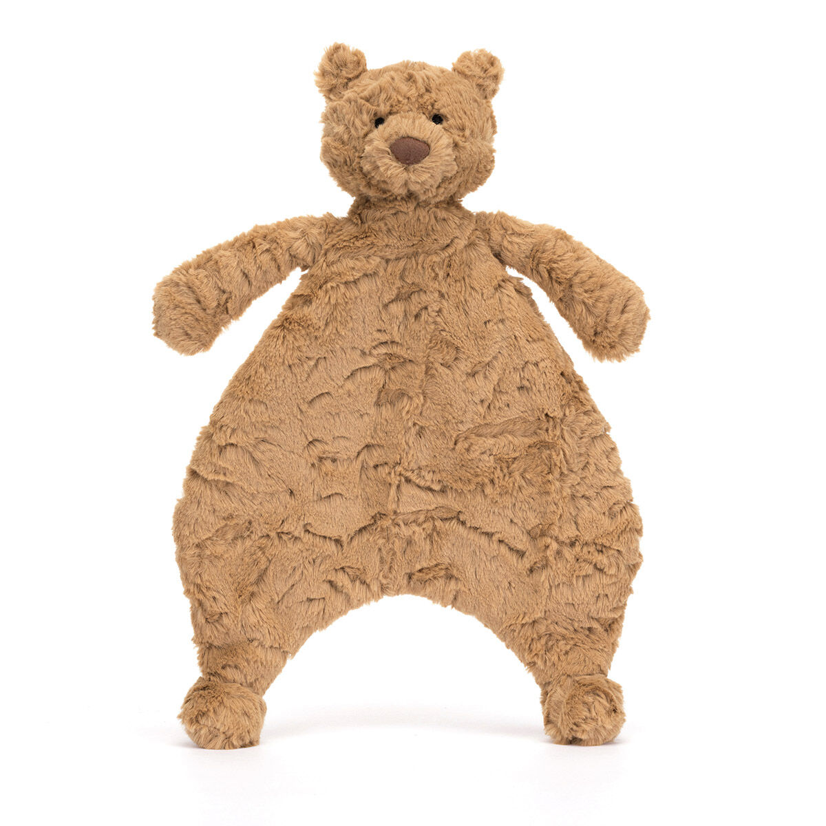 Sleepy Time with Bartholomew: Soft Jellycat Bartholomew Bear Comforter with floppy ears and huggable arms, ready for snuggles. 
