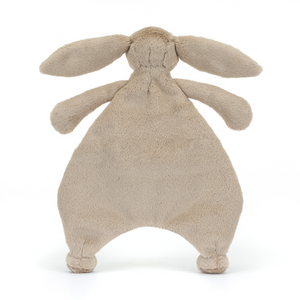 Security on the Go! The Jellycat Bashful Beige Bunny Comforter's lightweight design and cuddly bunny make it a cherished friend for little ones. 