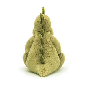 Check out the soft fur & squishy spines of the Bashful Dino! This friendly pal adds prehistoric charm to any playtime. Don't let him become extinct, grab yours now!