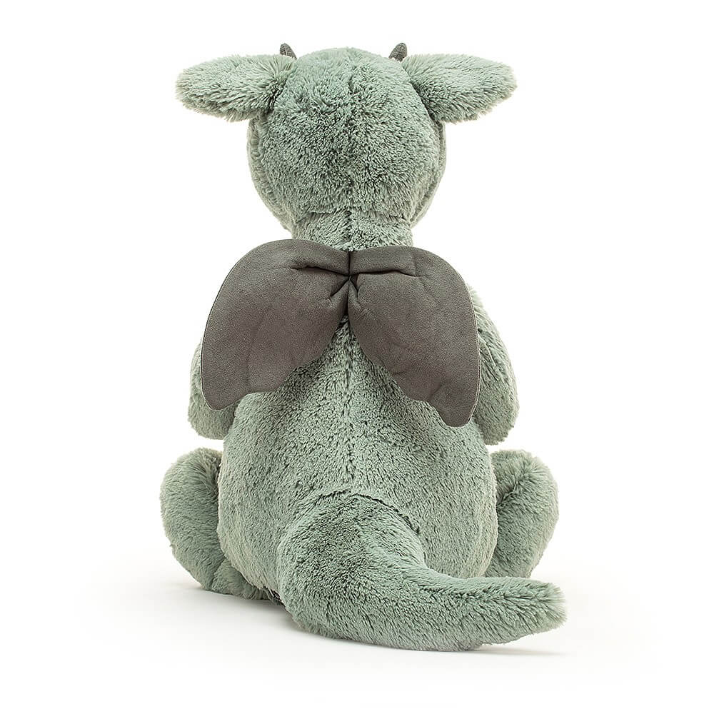 Check out the soft fur & fluffy tail of the Bashful Dragon! This mythical pal adds charm to any playtime. Don't let him become extinct, grab yours now!