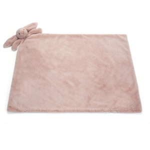 Unfurl a world of comfort with the Jellycat Bashful Luxe Bunny Rosa Blankie. Luxuriously soft and featuring the adorable Bashful Bunny Rosa.