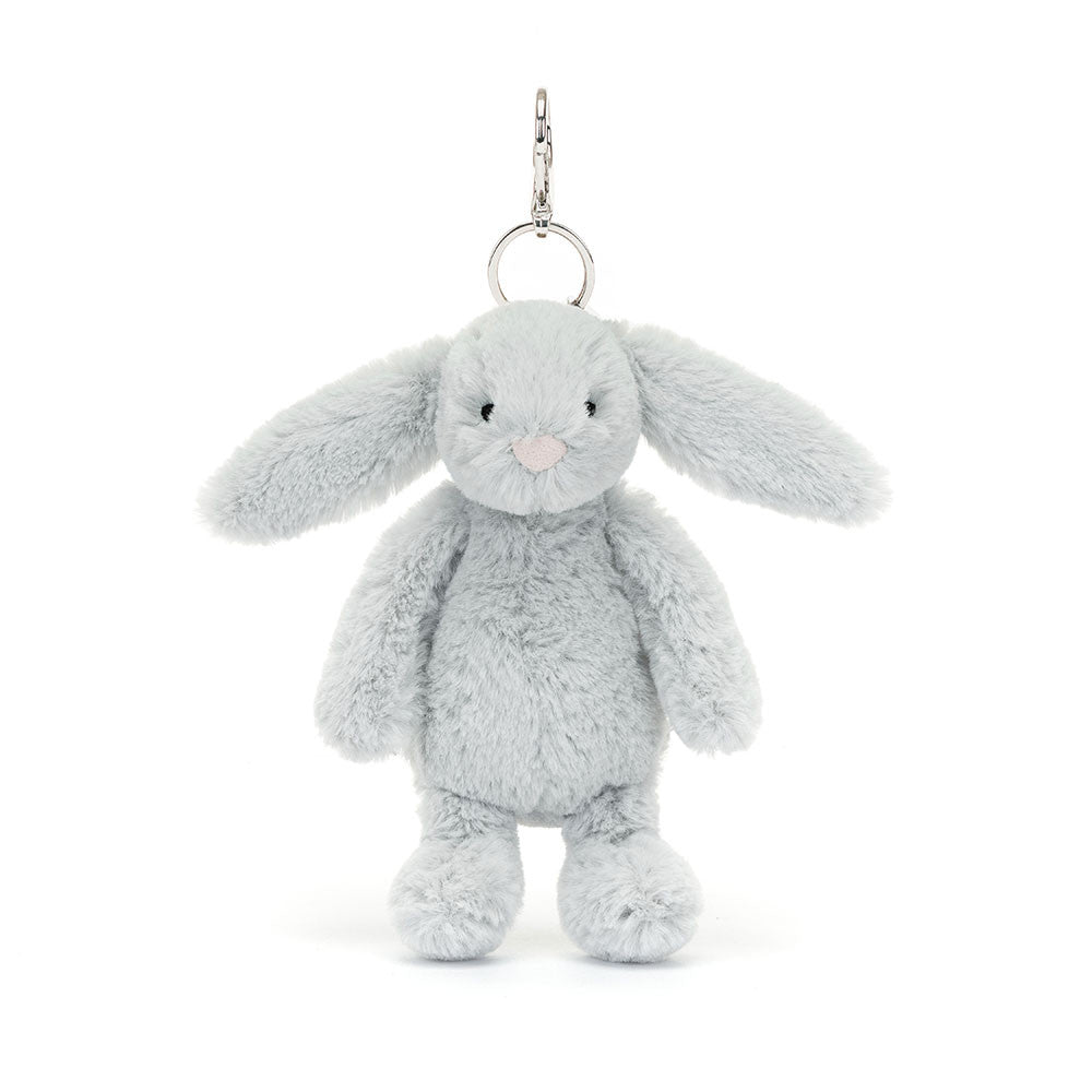 FLUFFY BUNNY BAG CHARM GREY FLUFFY BUNNY BAG CHARM GREY