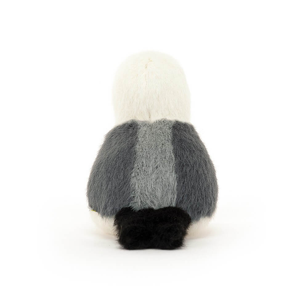 From behind the Jellycat Birdling Seagull children's soft toy.