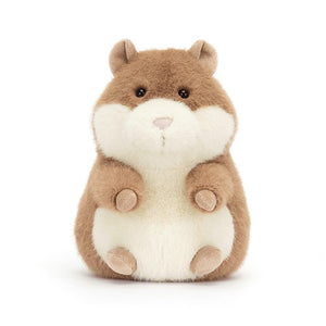 Face-to-face with cuteness: Gordy Guinea Pig from Jellycat features sweet embroidered eyes and a heartwarming smile. A huggable pal for endless adventures.