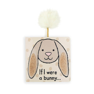 Straight on view of the Jellycat If I were A Bunny Book.