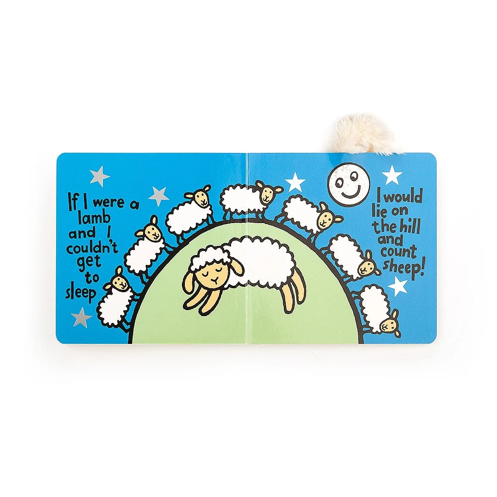Become a lamb! The Jellycat If I Were A Lamb Book (15cm x 15cm) features textures, rhymes & a story that lets kids imagine life as a lamb.