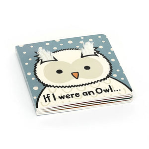 A bedtime story that takes flight! The Jellycat If I Were An Owl Book (15cm x 15cm) features a catchy story with feely panels and easy-turn pages, perfect for bedtime.