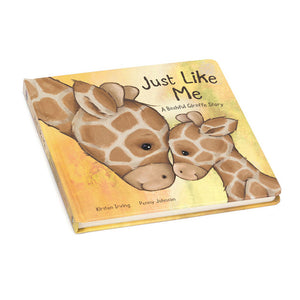 Angled View: Celebrate differences with Just Like Me! (21 cm x 21 cm) - A heartwarming rhyming story by Jellycat that teaches acceptance and individuality. Perfect for story time!