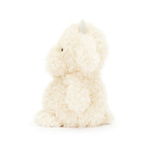 A side view of Jellycat Little Goat