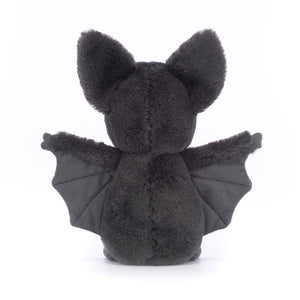 Ready for Nighttime Fun! Jellycat Ooky Bat with Scalloped Suedette Wings.