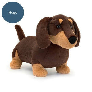 Huge version of the Jellycat Otto Sausage Dog.