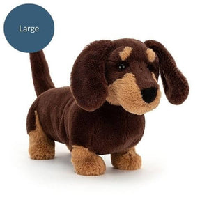 Large Version of the Jellycat Otto Sausage Dog.