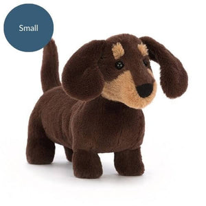 Small Version of the Jellycat Otto Sausage Dog.